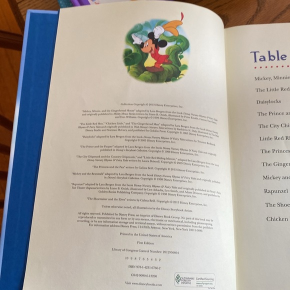 Disney 5-Minute Fairy Tales (5-Minute) Stories In excellent used condition. - Picture 4 of 8